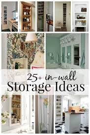 25 Brilliant In Wall Storage Ideas For
