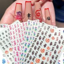 water transfer stickers diy nail art