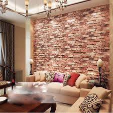 Red Bricks Wallpaper 45cm X 10m Self