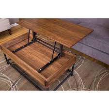 Modern Wooden Coffee Table Lift