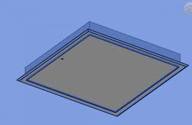 ceiling access hatch panel parametric