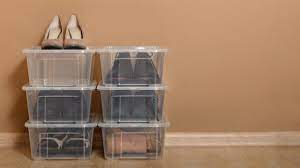 storing shoes