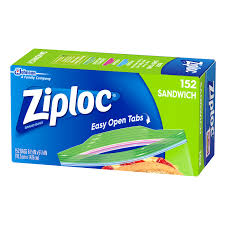 Ziploc Sandwich Bags 152 Ct Walmart Com