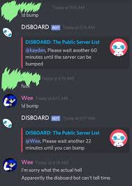 Spectrum is a bot that does many things like moderation, games, social activities, and anime emotes, and economy fun, moderation. The Disboard Bot Can T Tell Time Mildlyinfuriating