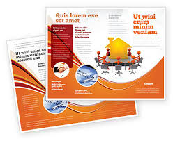 Building Project Conference Brochure Template Design And