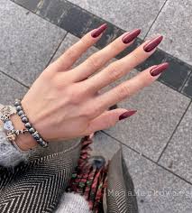 40 burgundy nails you need to try this