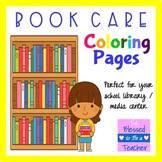 Coloring pages are all the rage these days. Library Book Care Coloring Worksheets Teaching Resources Tpt
