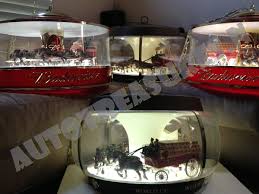 Budweiser Clydesdale Parade Carousel Globe Lamp Parts
