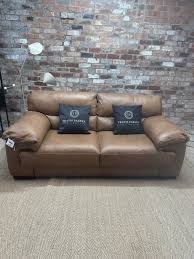 sofology santino 2 seater sofa leather