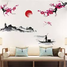 Landscape Painting Wall Sticker