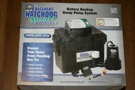 Basement Watchdog Battery Backup