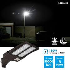Shop Leonlite 150w Led Parking Lot Light Arm Mount Area Lighting Fixture 1 On Sale Overstock 29607081