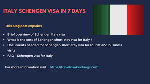 Please make sure that the documents. Italy Schengen Visa How To Get It In Just 7 Days