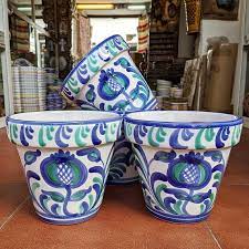 19 5cm 7 5 Set Of 3 Granada Style Pots
