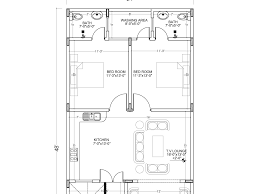 A House Floor Plans In Autocad From