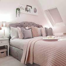 Bedroom Decor Grey Pink