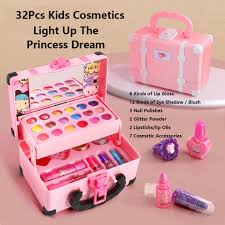 kids non toxic toys princess makeup kit