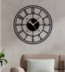Roman Design Iron Wall Clock