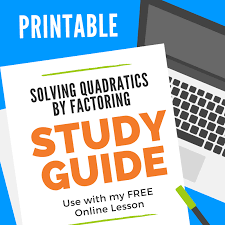 Solving Quadratic Equations By