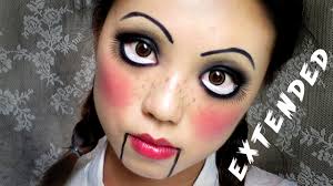 easy halloween makeup creepy cute doll