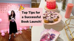 host a successful book launch party