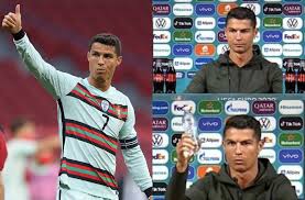 Cristiano ronaldo was far from pleased to see two bottles of coca cola in front of him as he sat for i'm tough with my son, cristiano said recently. Ryxjso05gitgcm