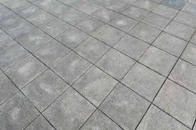 how to lay concrete tiles outdoor