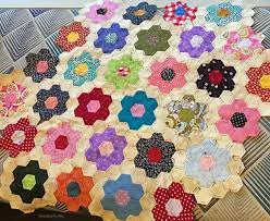 grandmother s flower garden quilt
