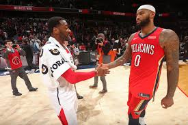 Despite his superior size, cousins flourished in kentucky's high octane style of offense while providing the exclamation point on the fast break. Nba Rockets Wall And Cousins Reunite For 1st Time Since College Bullets Forever