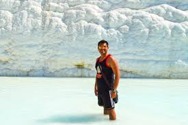 The water in these natural pools comes from the hot springs. Travel Guide To Pamukkale Turkey S Weirdest Destination