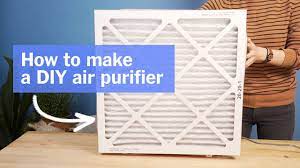 how to make a diy air purifier you