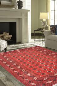 jaali bokhara wool area rug area