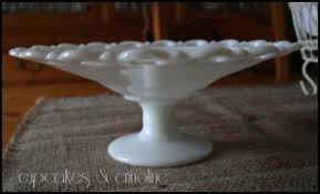 Milk Glass Pedestal Bowl And Some Other