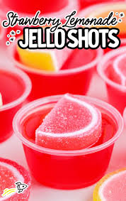 strawberry lemonade jell o shots