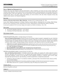 Sales Resume Objectives Example Resume Objective Sample Resume