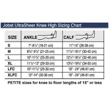 jobst ultrasheer knee high australian