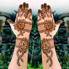 arabic mehndi designs for front hand to