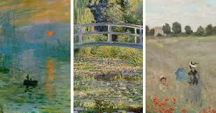 Claude Monet Paintings Showcase Artist