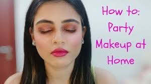 how to do step by step party makeup at