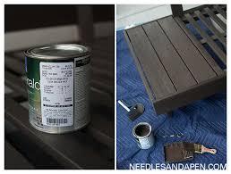 Repairing West Elm Weathered Cafe Paint