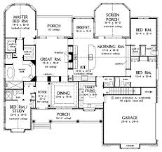 Single Story Open Floor Plans One Story