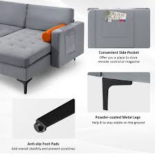 modular l shaped sectional sofa couch w
