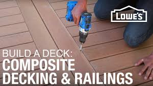 how to build a deck composite decking