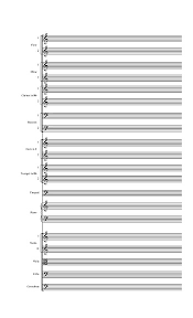 Blank Sheet Music Templates Folk Songs For Download
