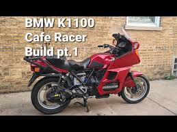 bmw k1100 cafe racer build pt 1 the
