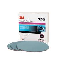 3m Trizact Hookit Foam Disc 30562 5 In 5000 Grade 15 Discs Per Carton 4 Cartons Per Case