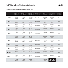 rei com dam half marathon training plan jpg
