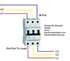 Welcome to you ewc electricals this video is mcb changeover switch connection and work and practical test proper a to z mcb. 3 Phase Breaker Wiring Connection In Urdu Hindi Electrical Tutorials In Hindi Urdu