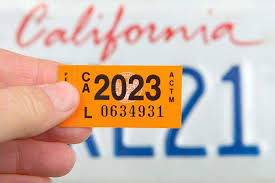 replace a lost car registration sticker