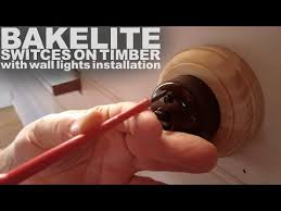 Wall Lights And Bakelite Switches